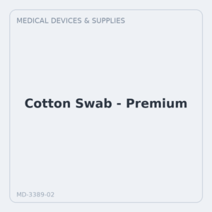 Cotton Swab - Premium