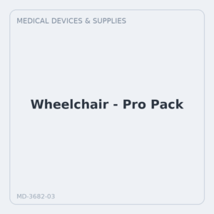 Wheelchair - Pro Pack