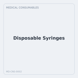 Disposable Syringes