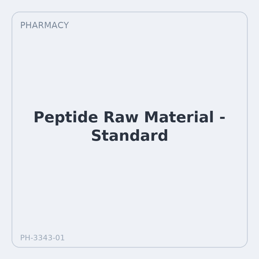 Peptide Raw Material - Standard