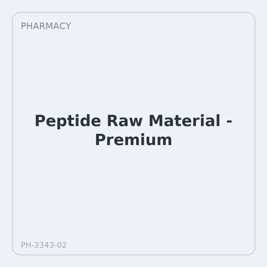 Peptide Raw Material - Premium