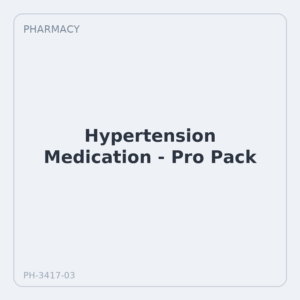 Hypertension Medication - Pro Pack