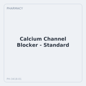 Calcium Channel Blocker - Standard