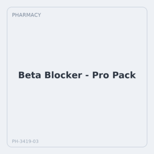 Beta Blocker - Pro Pack