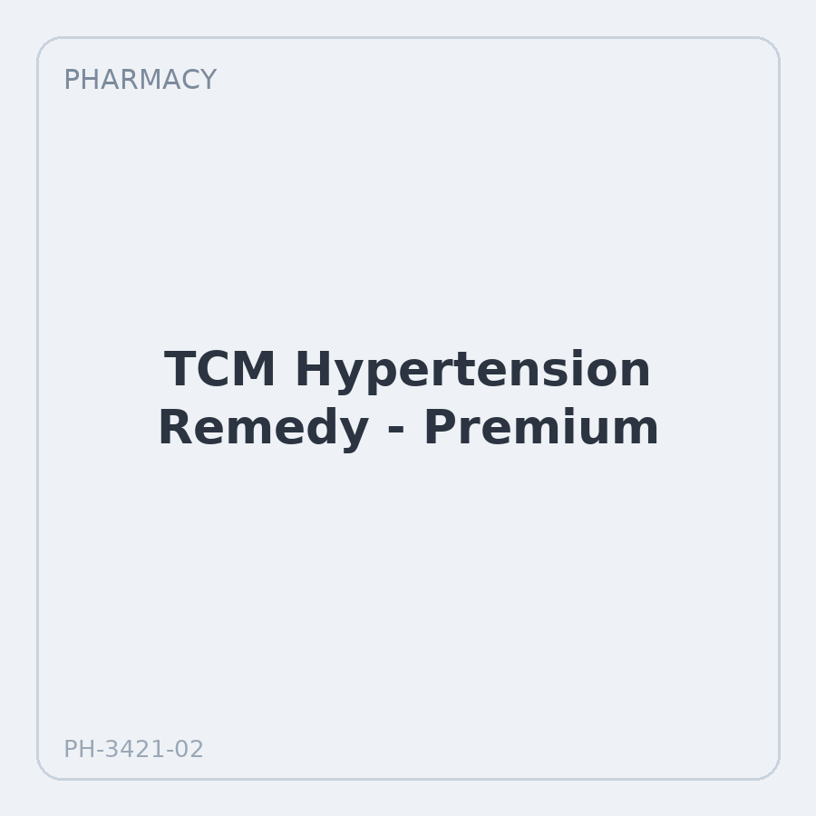 TCM Hypertension Remedy - Premium
