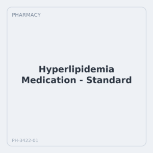 Hyperlipidemia Medication - Standard