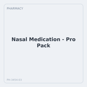 Nasal Medication - Pro Pack