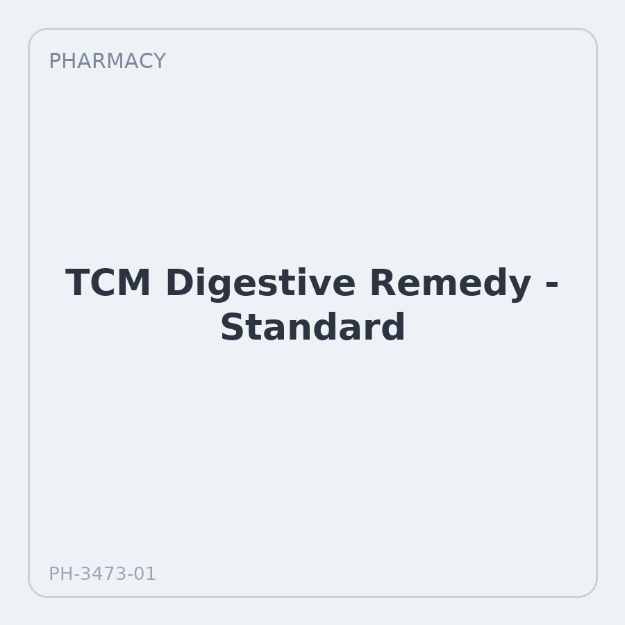 TCM Digestive Remedy - Standard