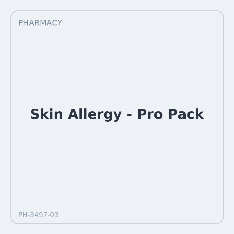 Skin Allergy - Pro Pack