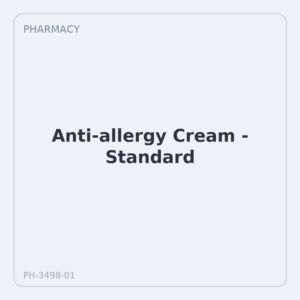 Anti-allergy Cream - Standard
