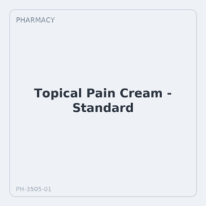Topical Pain Cream - Standard