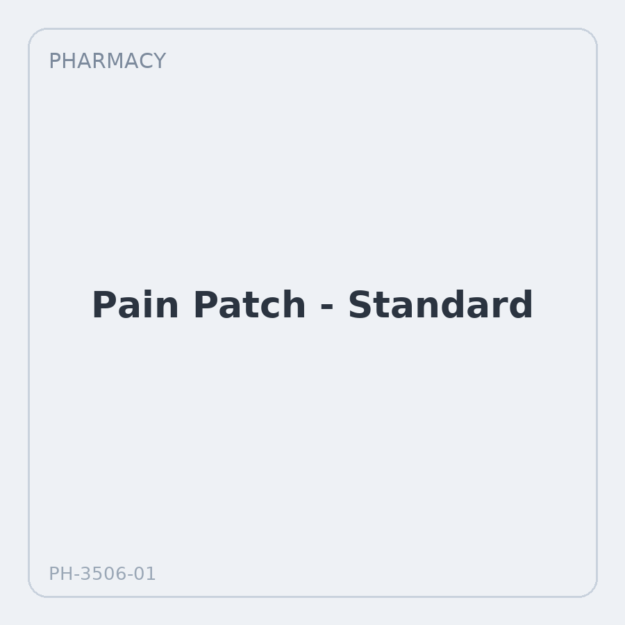 Pain Patch - Standard