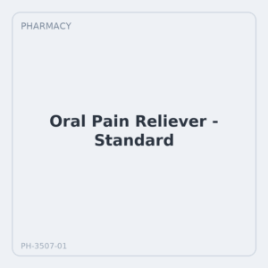 Oral Pain Reliever - Standard