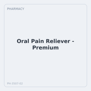 Oral Pain Reliever - Premium