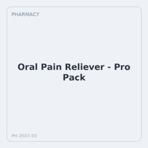 Oral Pain Reliever - Pro Pack