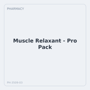 Muscle Relaxant - Pro Pack