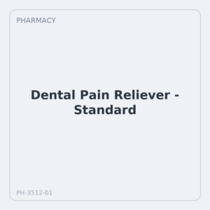 Dental Pain Reliever - Standard