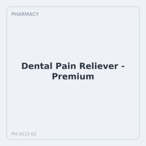 Dental Pain Reliever - Premium