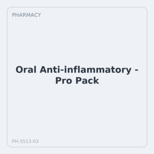 Oral Anti-inflammatory - Pro Pack