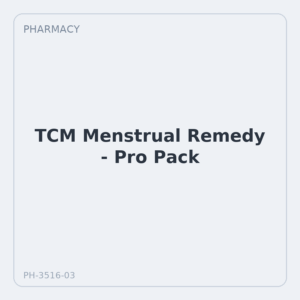TCM Menstrual Remedy - Pro Pack