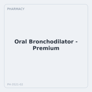 Oral Bronchodilator - Premium