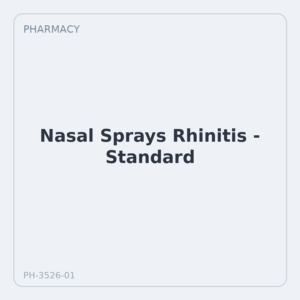 Nasal Sprays Rhinitis - Standard