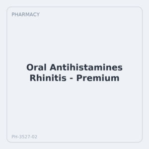 Oral Antihistamines Rhinitis - Premium