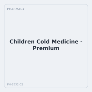 Children Cold Medicine - Premium