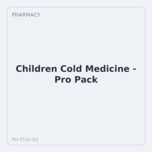 Children Cold Medicine - Pro Pack
