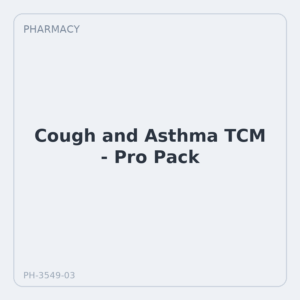 Cough and Asthma TCM - Pro Pack