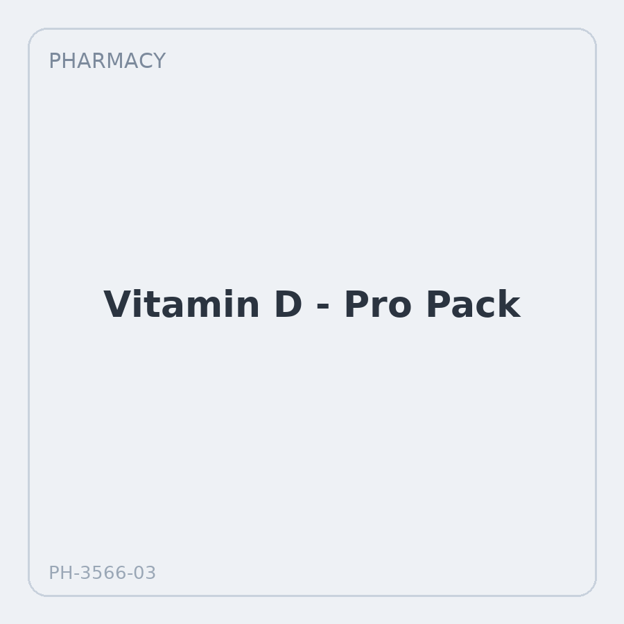 Vitamin D - Pro Pack