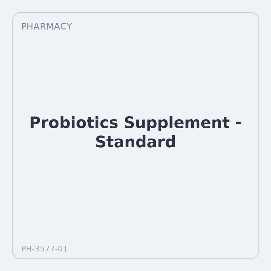 Probiotics Supplement - Standard