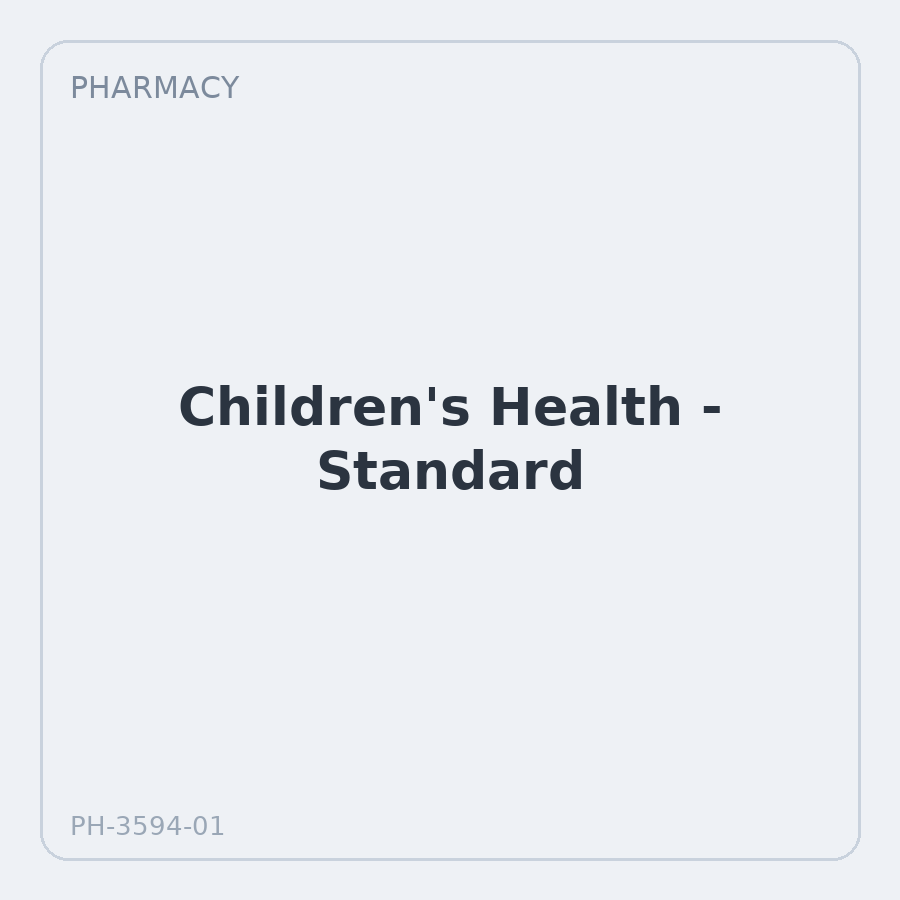 Children's Health - Standard