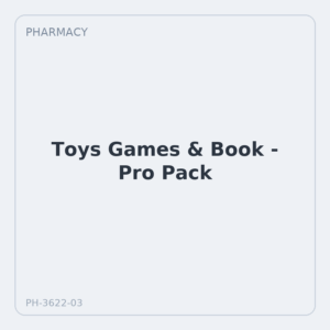 Toys Games & Book - Pro Pack