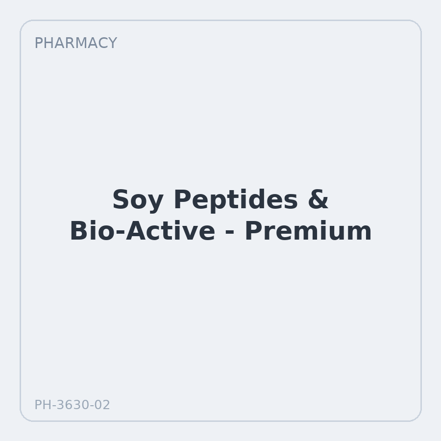 Soy Peptides & Bio-Active - Premium