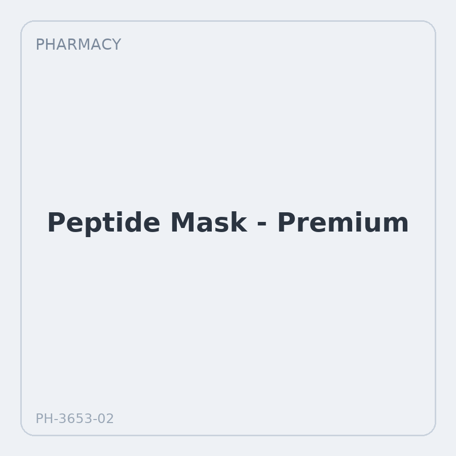 Peptide Mask - Premium