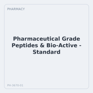 Pharmaceutical Grade Peptides & Bio-Active - Standard