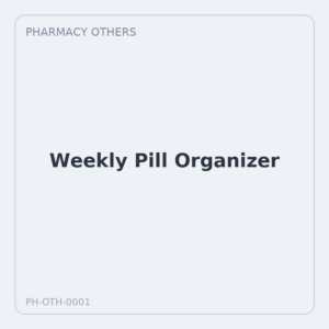 Weekly Pill Organizer